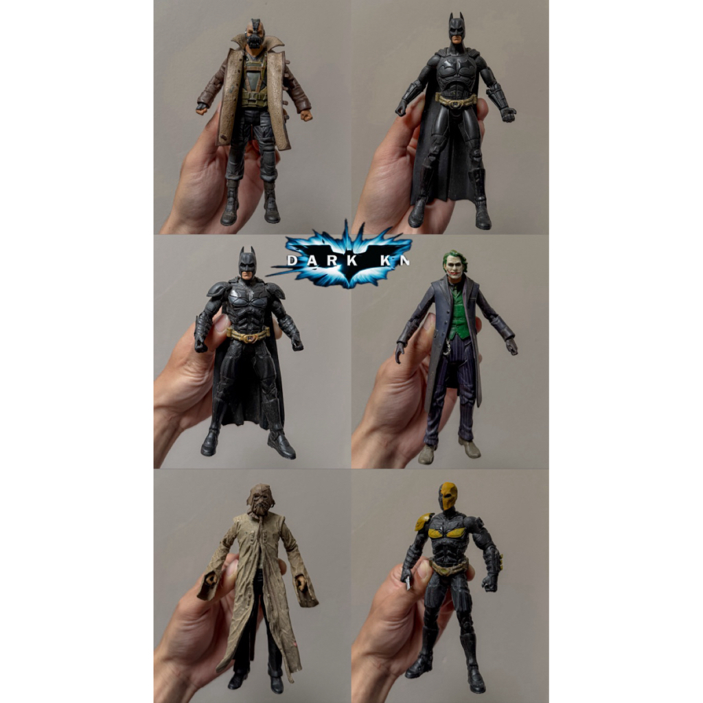 figure the dark knight batman band joker scarecrow deadshot ori dc mattel rare mcfarlane marvel lege