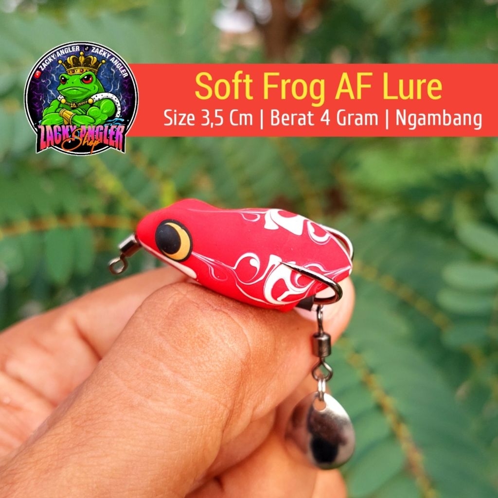 Soft Frog Mini AF Lure 3,5 Cm Umpan Gabus