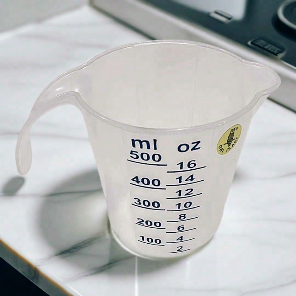 Gelas Takar 500ml / Gelas Takar Air / Gelas Takar