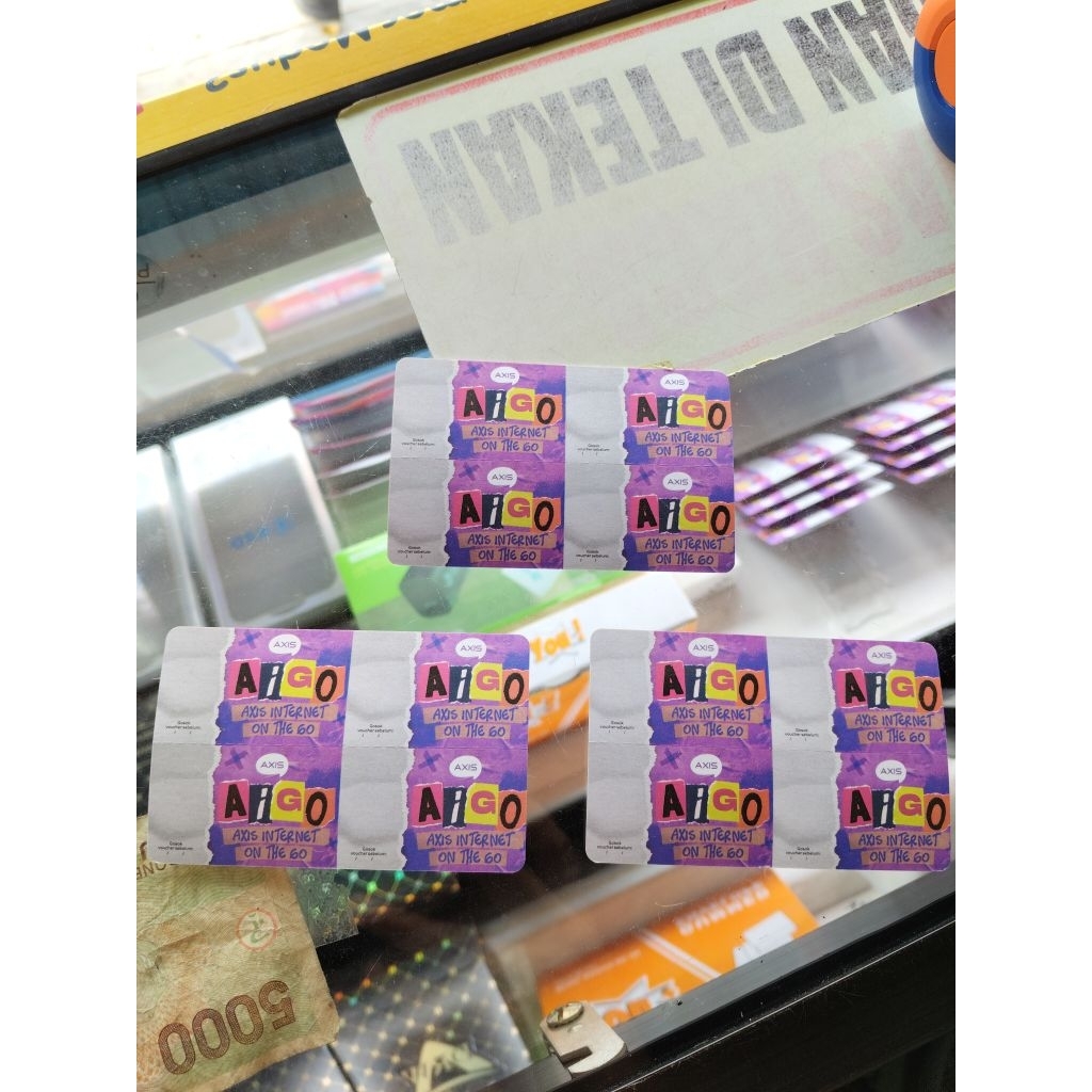 Voucher Kosong Axis
