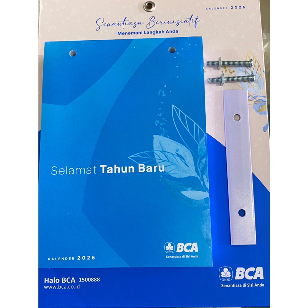 Kalender harian BCA 2026 / kalender bank BCA