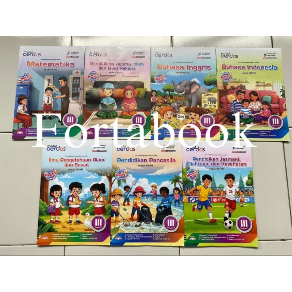 LKS CERDAS SD KELAS 3 KURIKULUM MERDEKA SEMESTER 2