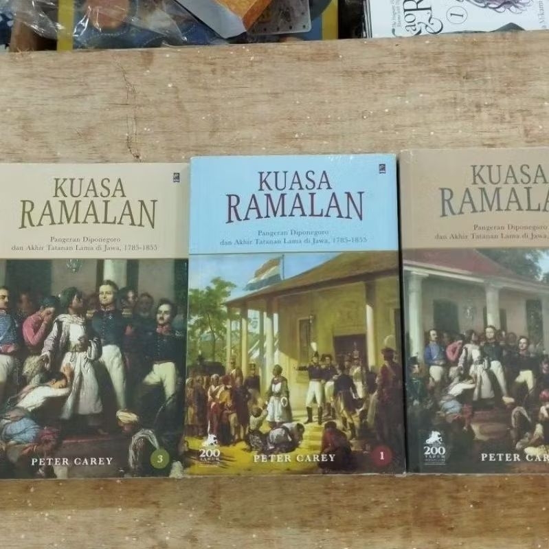 Buku Original Paket Kuasa Ramalan Pangeran Diponegoro Dan Akhir Tatanan Lama Jawa 1785-1855
