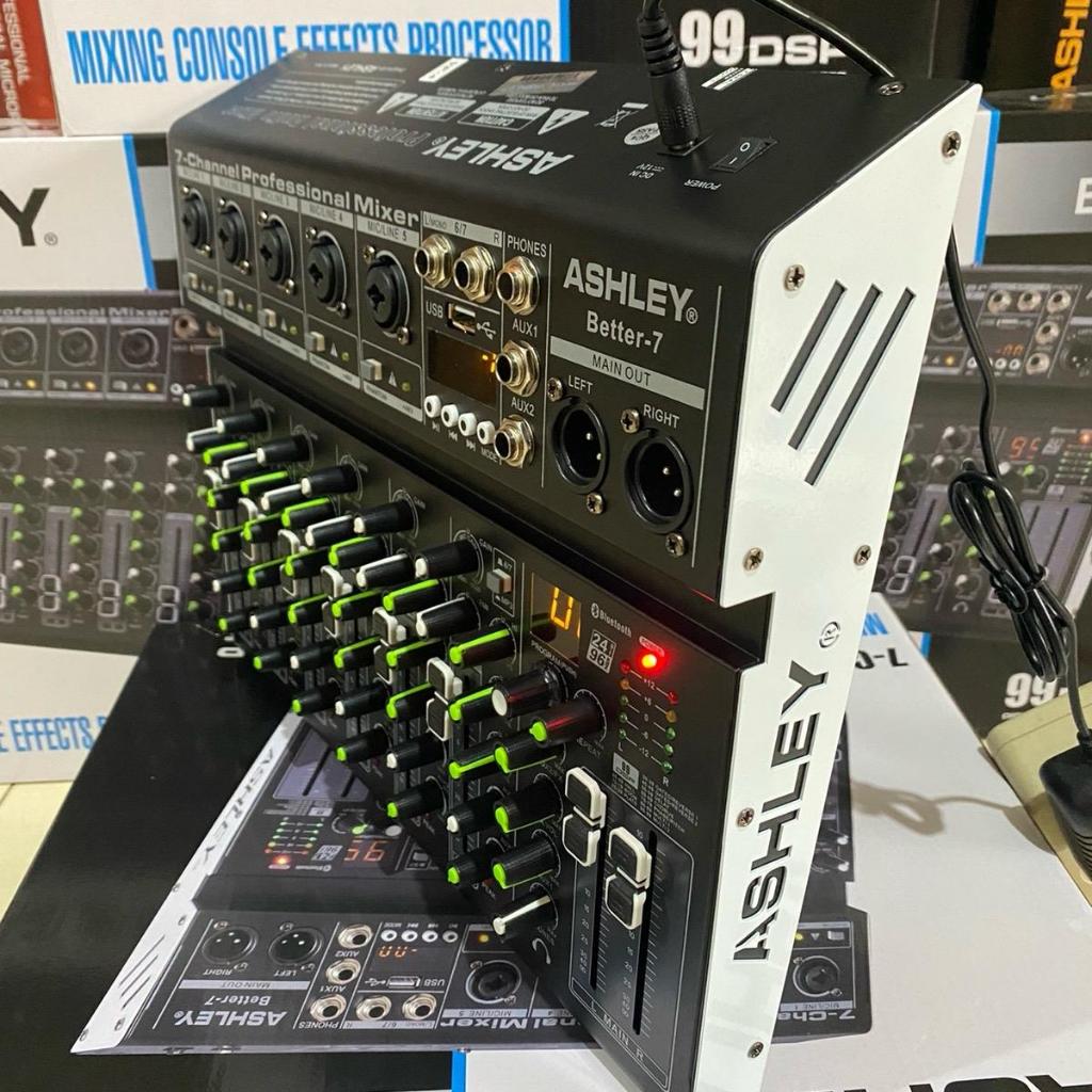 MIXER ASHLEY BETTER 7 ORIGINAL BETTER7 VERSI BARU 99DSP BETER7 ASHLEY BETTER-7