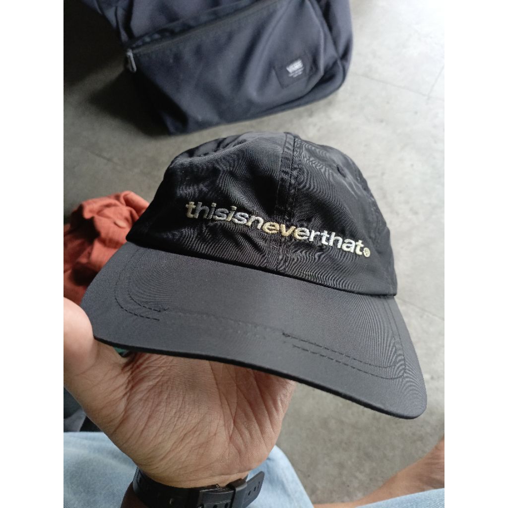 topi thisisneverthat nylon bekas / second / preloved
