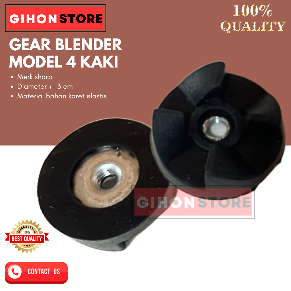 GEAR BLENDER MODEL 4 KAKI SHARP / COPEL BLENDER SHARP
