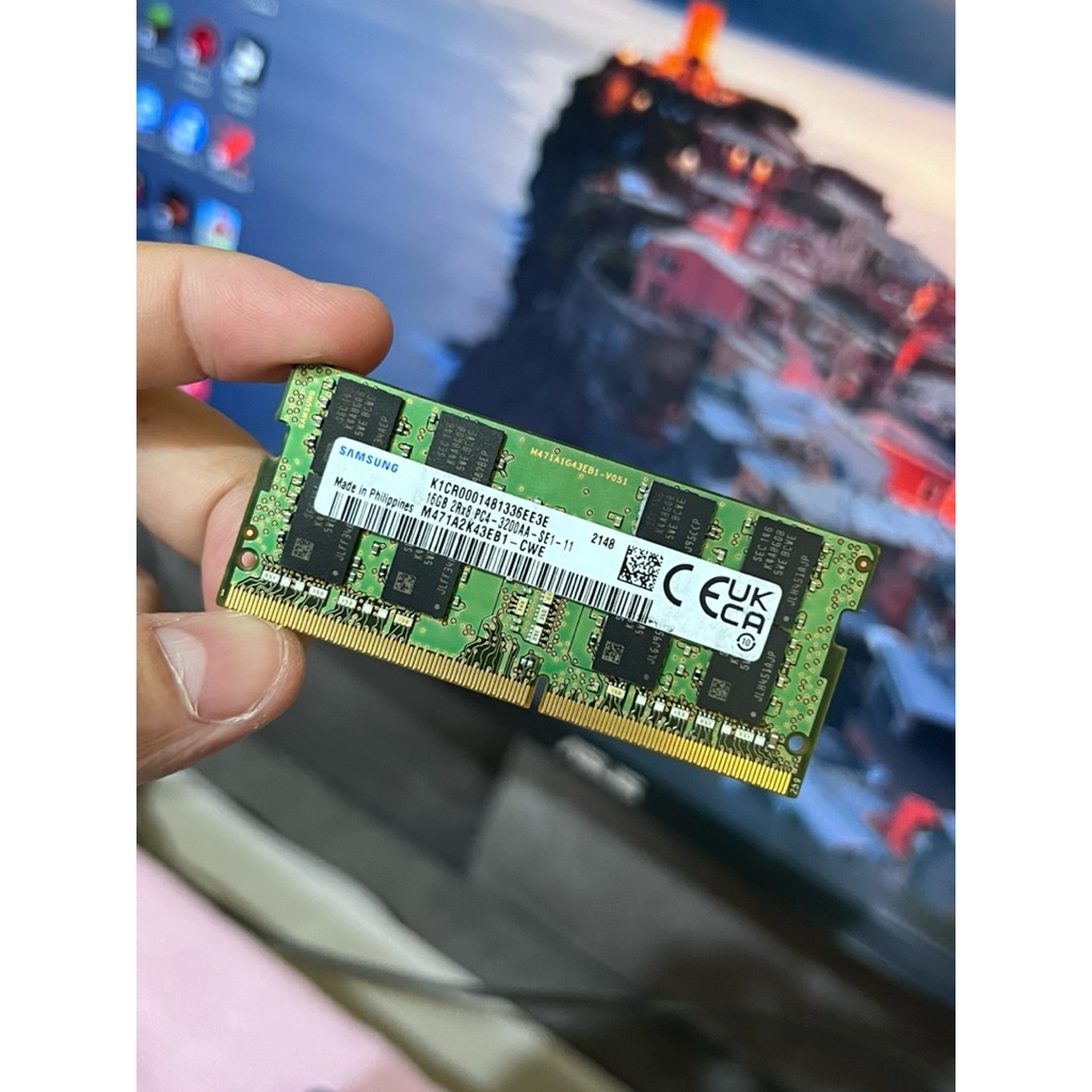 RAM SODIMM 16GB DDR4 2133MHz - 3200MHz ORIGINAL