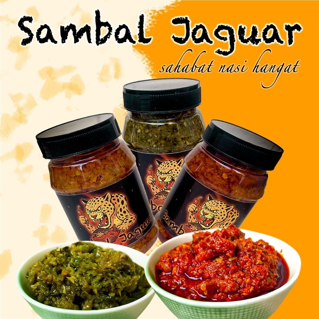 Sambal jaguar (sambal ikan asin jambal) 250gram