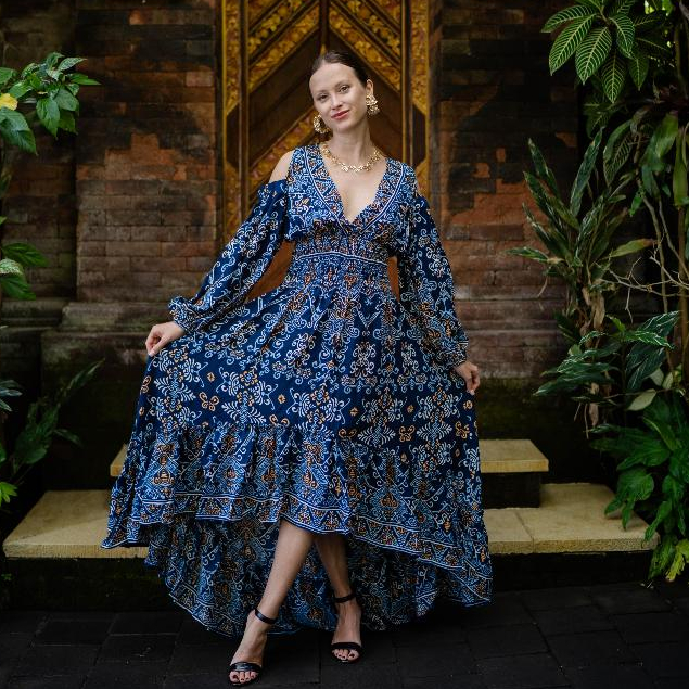 Cap Bali Dress Gong Jejak Garuda