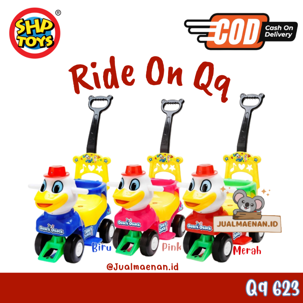 Mainan Anak Mobil Dorong Bebek QQ 623 SHP Toys