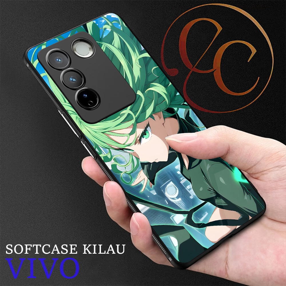 [CC29] VIVO V27 | V27E | V27PRO Softcase Kaca Kilau Glossy | Kesing Vivo Motif One Punch Man | Case 