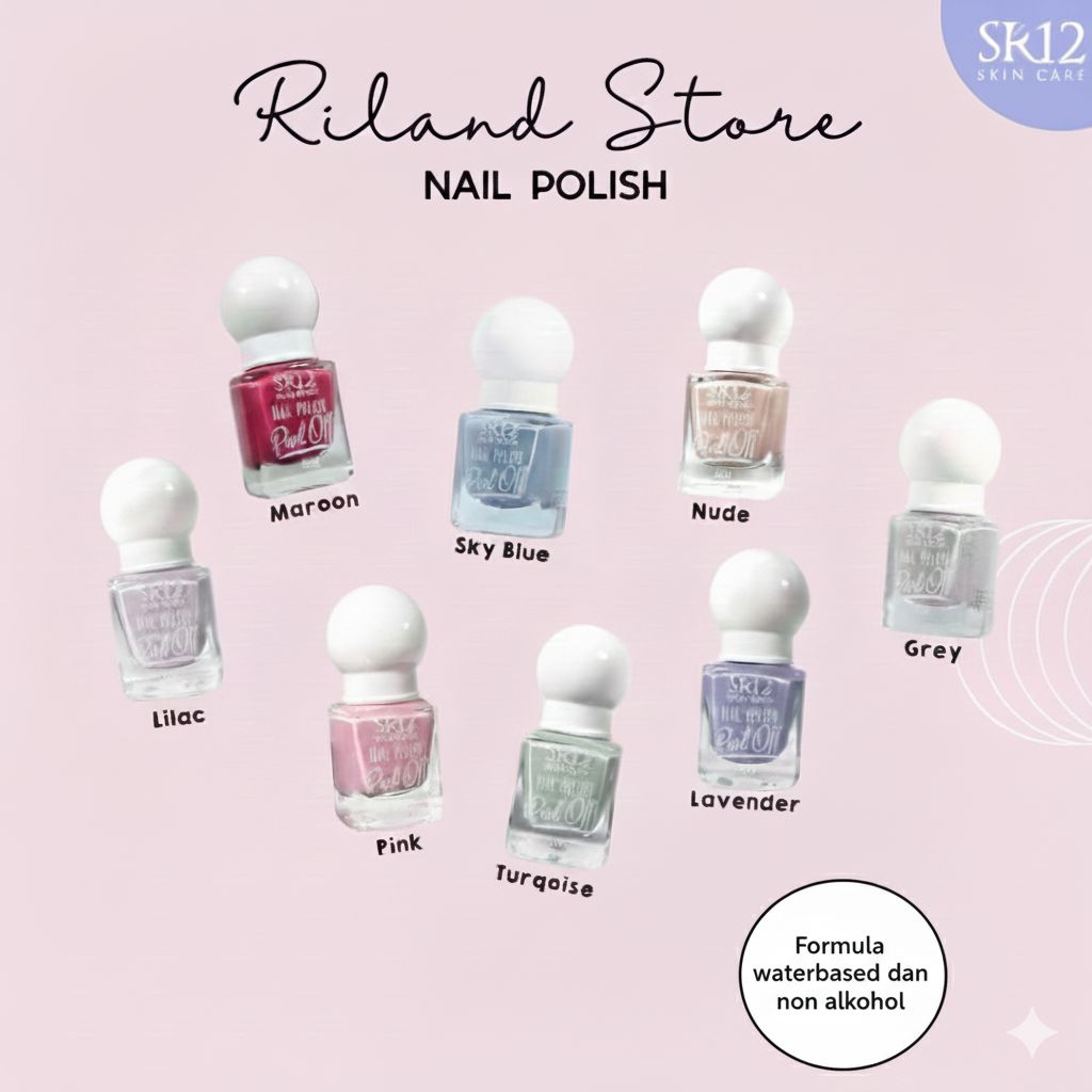 NAIL POLISH SR12 (Kutek Halal & Wudhu Friendly)