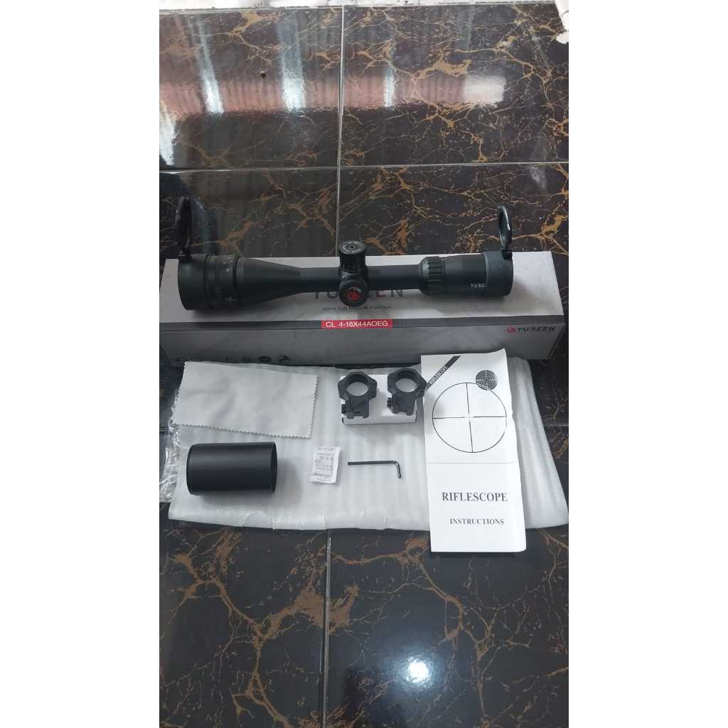 Teleskop YUBEN CL 4-16X44 AOEG II Teleskop yuben Cl 4-16×44 AOEG Abu-Abu