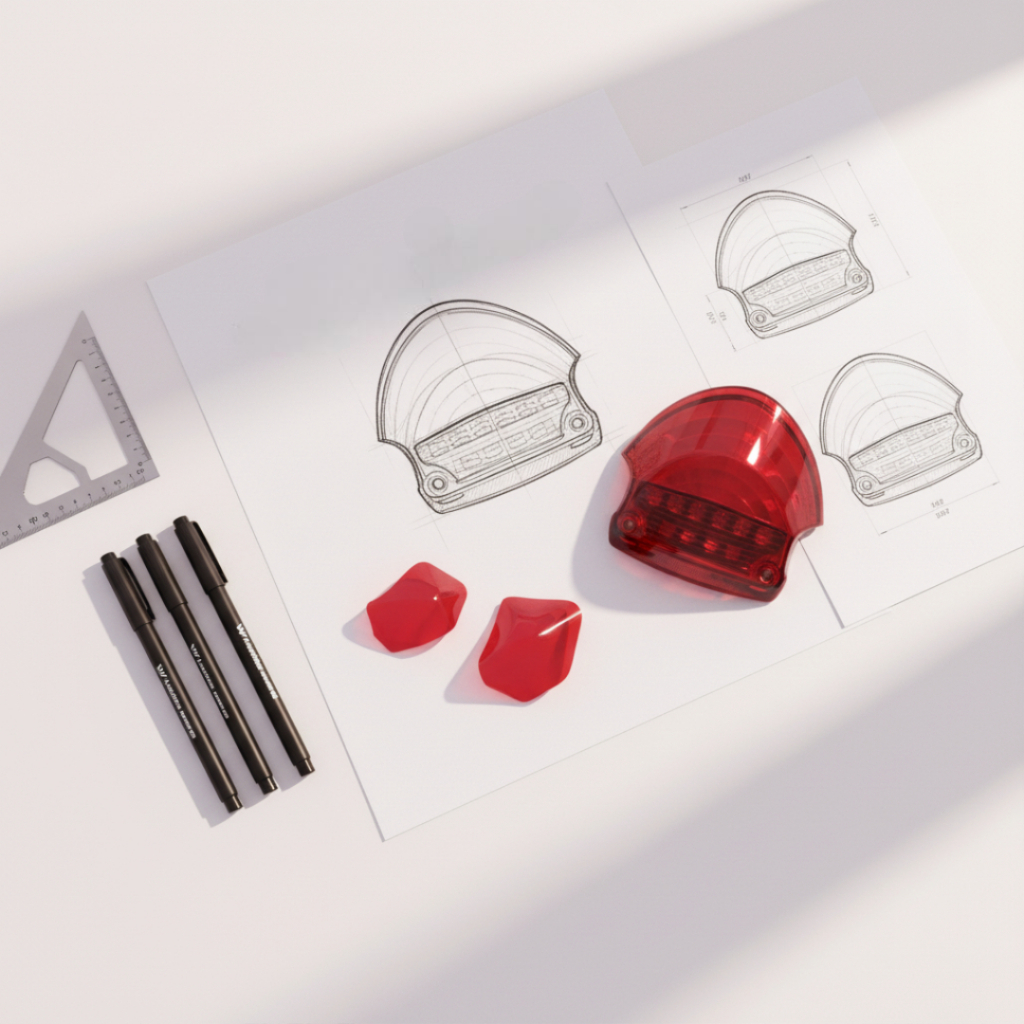 MIKA LAMPU BELAKANG VIXION | MIKA LAMPU STOP VEGA R NEW | VR Kaca Lampu Belakang New ZR Old