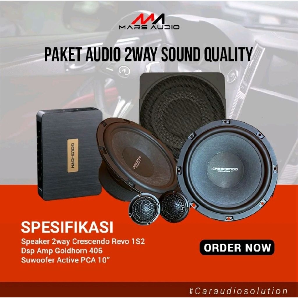 PAKET AUDIO 2WAY CRESCENDO - SQ
