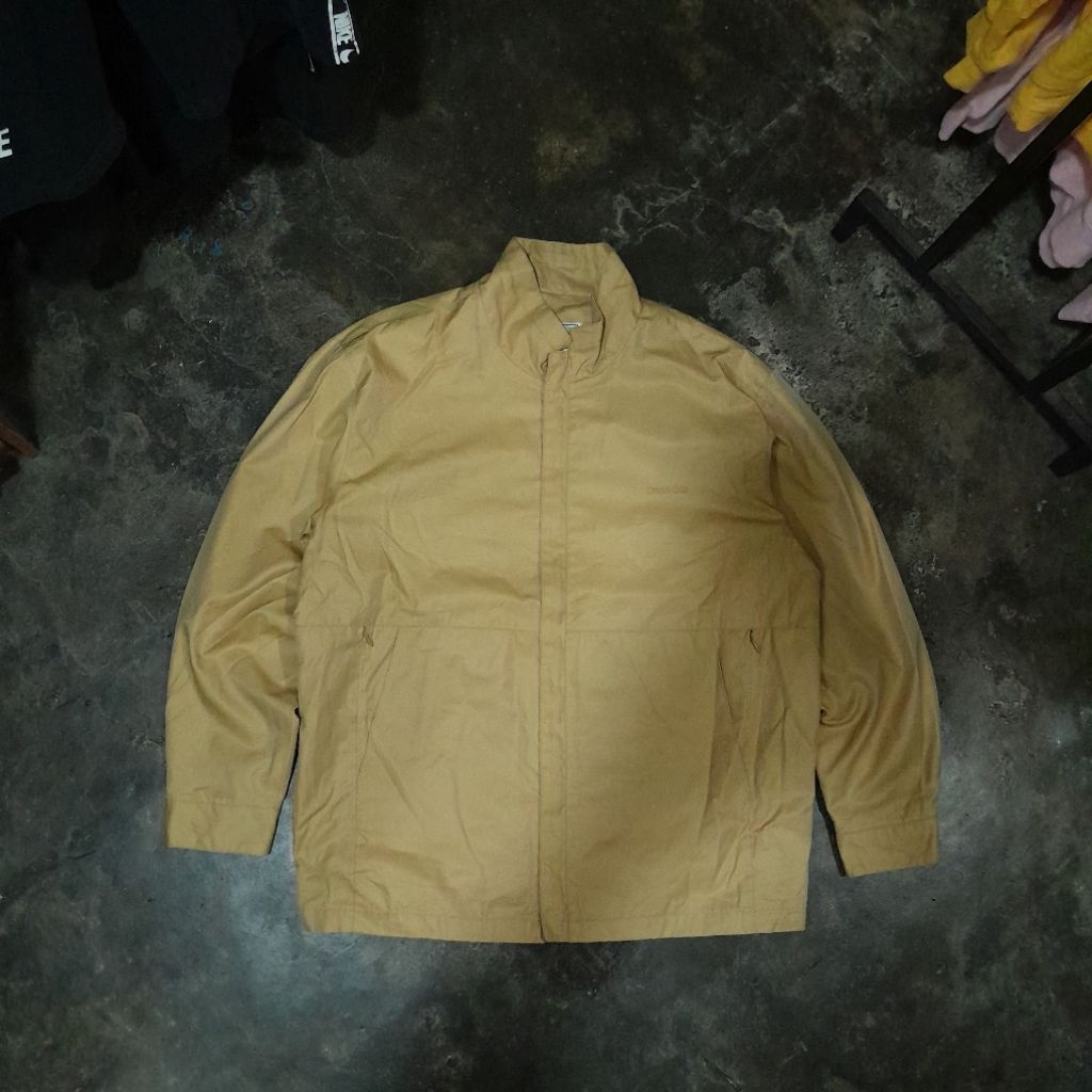 CROCODILE WORK HARRINGTON JACKET YELLOW MUSTARD