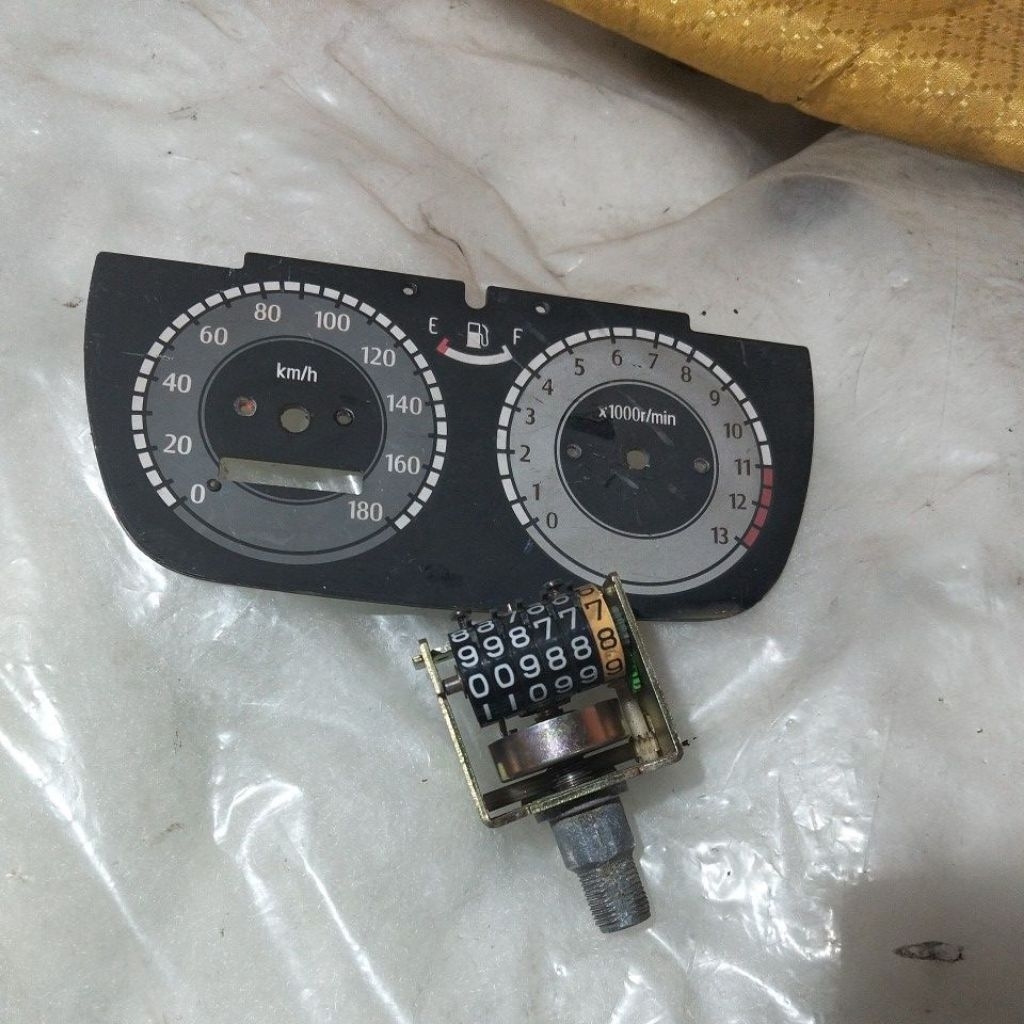 Rpm Kecepatan Spedometer Suzuki Satria Hiu Kotak Original Second Fungsi Normal