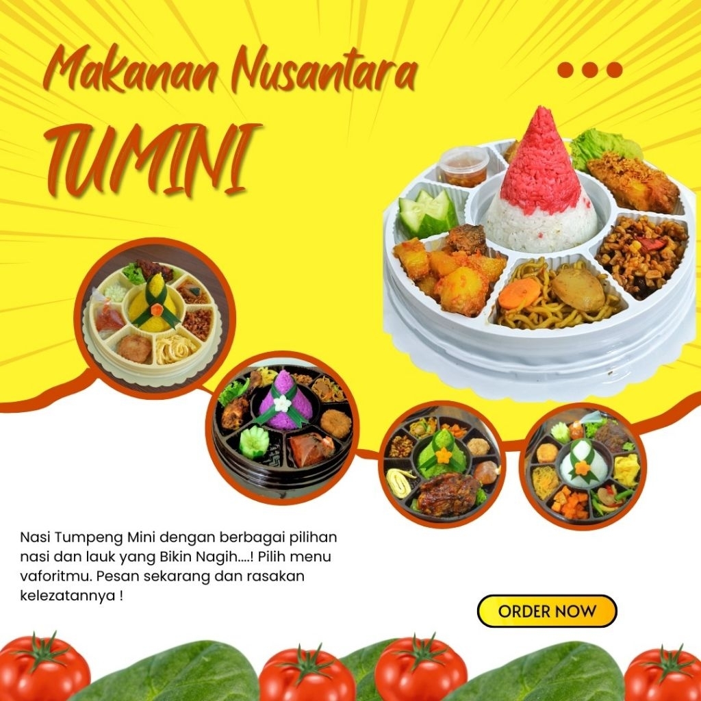 Tumpeng Mini/Tumini/Tumpeng Mini Nasi Kuning
