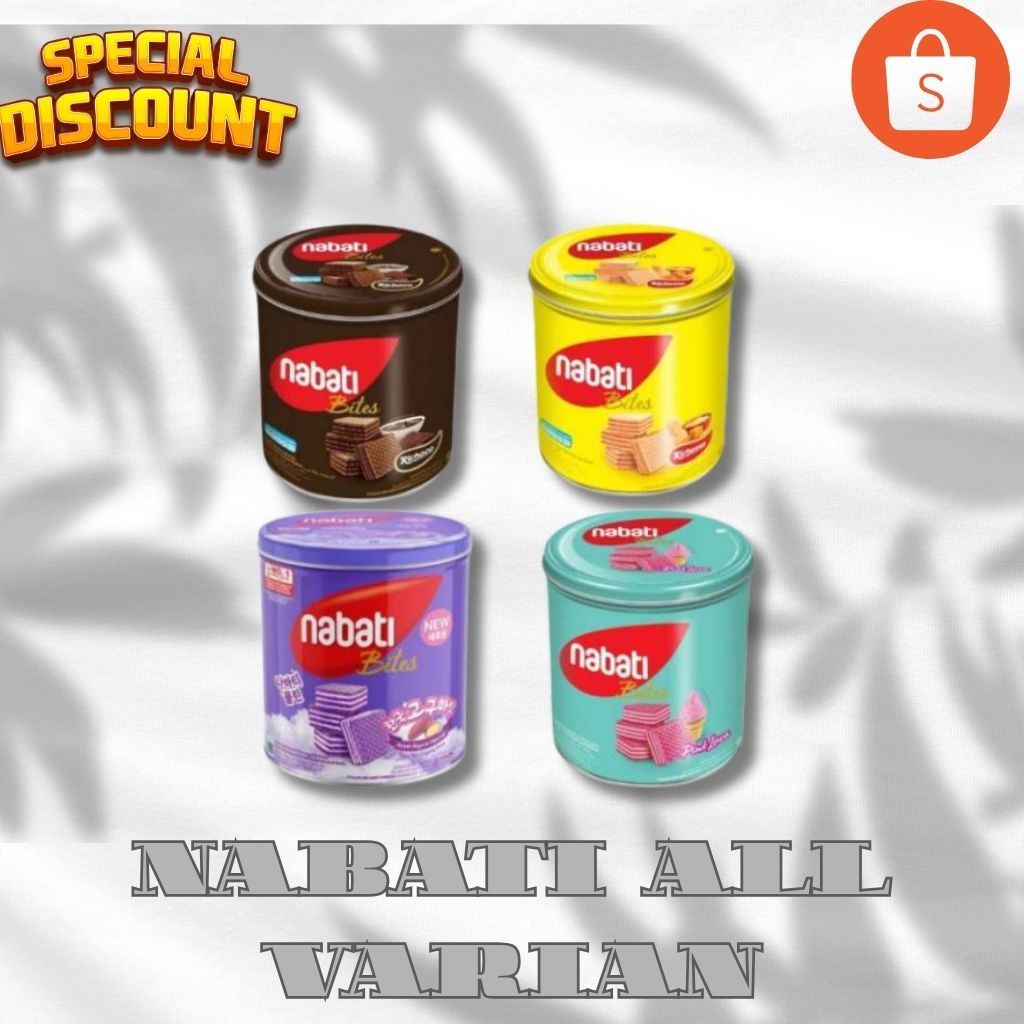 NABATI WAFER KALENG KEJU 287 GRAM/NABATI WAFER KALENG COKLAT 287 GRAM/WAFER NABATI KALENG