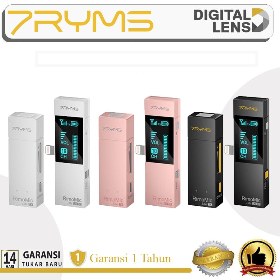 7Ryms RimoMic Lite Wireless Mic For Lightning