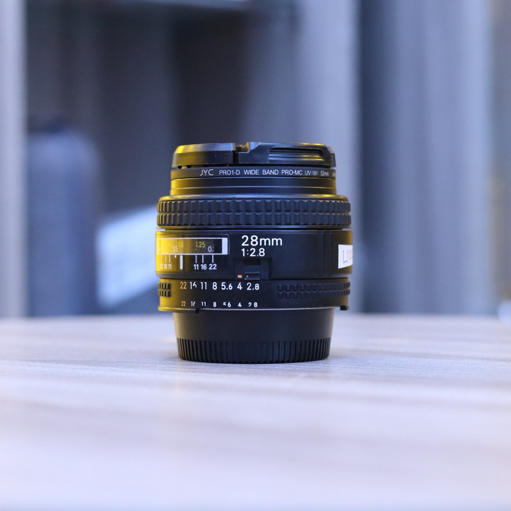 LENSA NIKON  AFD 28MM F2.8 MULUS - LENSA NIKON AFD 28MM F2.8