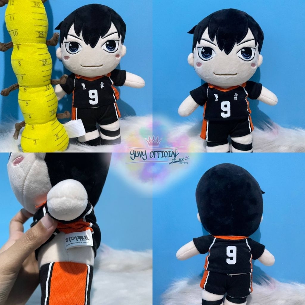 Boneka Anime Haikyuu Plush Doll Tobio Kageyama Stuffed Plushie Toy Original | Plush Doll Nuigurumi H