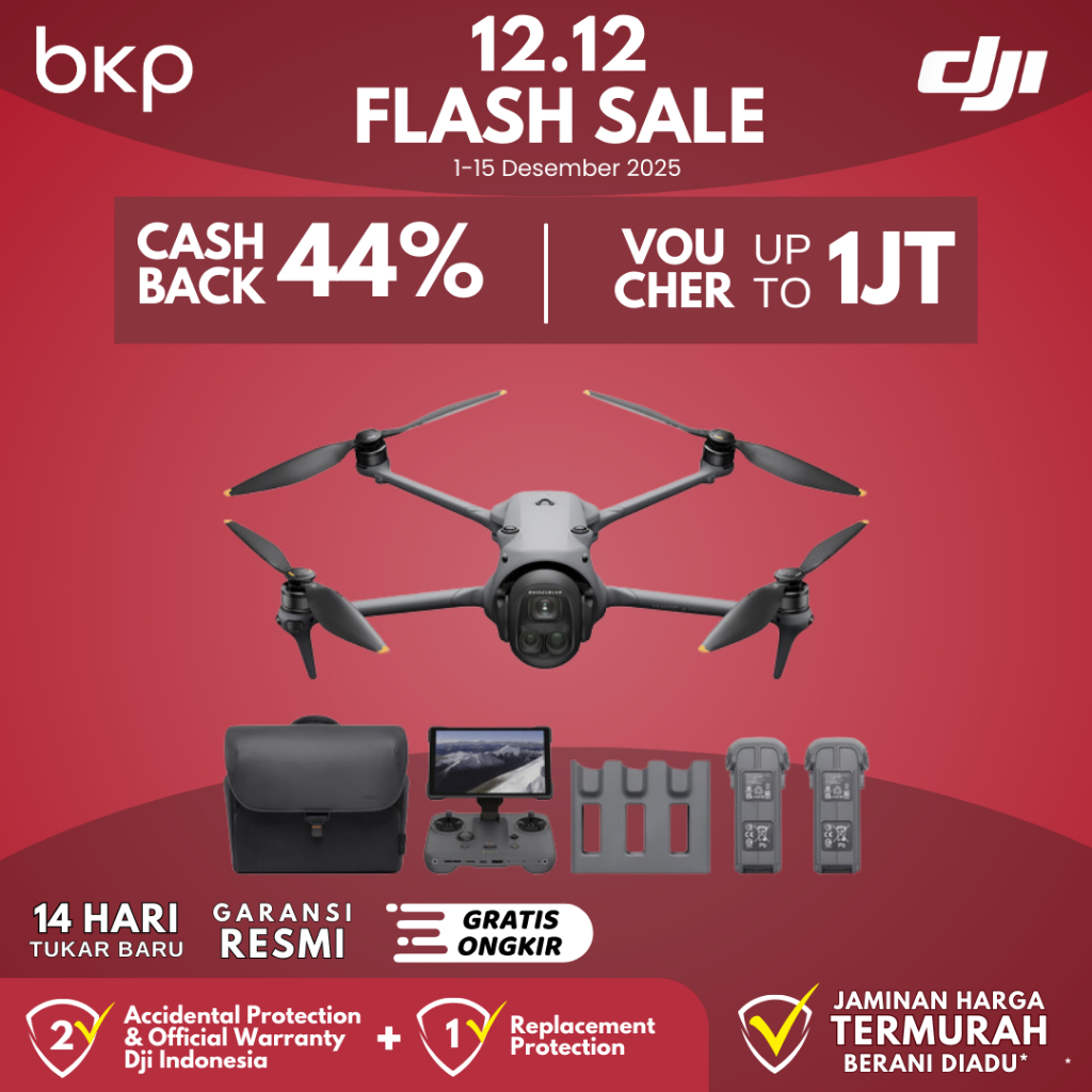 Dji Mavic 4 Pro Basic / Combo (RC 2) / Combo RC Pro 2 Drone Garansi resmi