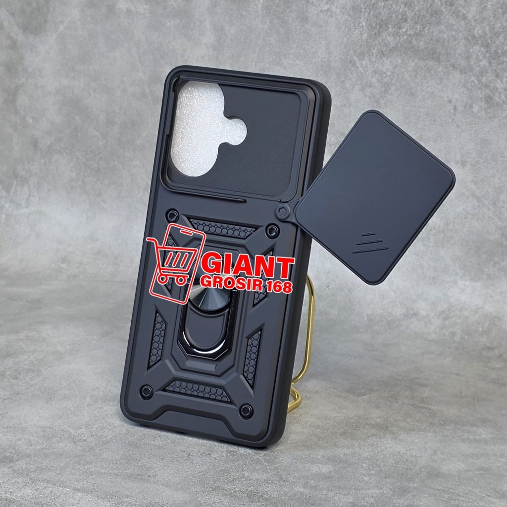 IQOO Z10R IQOO Z10 5G IQOO Z10 LITE IQOO NEO 10 5G CASE TRANSFORMER BLACK SLIDE 2 IN 1 CASE ROBOT IQ