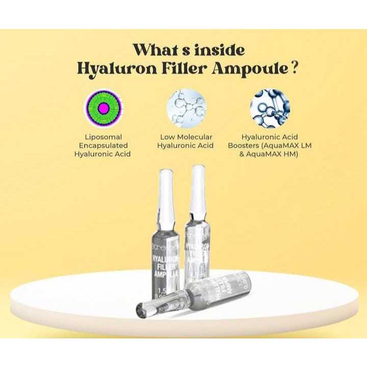 ETRE BELLE FILLER MENGURANGI FILLER /KERUTAN /HYALURON FILLER AMPOULES MENGURANGI KERUTAN PADA WAJAH