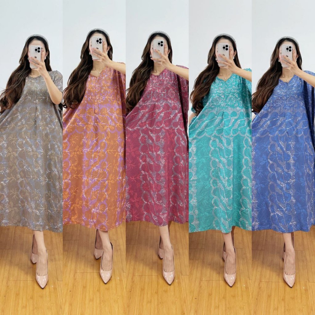 DASTER LOWO CAP JUMBO PREMIUM KALONG KELELAWAR WANITA BAJU TIDUR PIYAMA SOFT SERIES ASLI PEKALONGAN