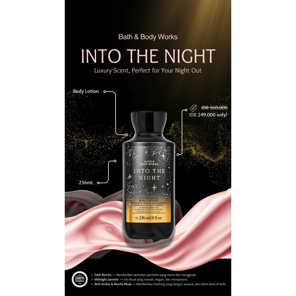 Body Lotion Bath and Body Works