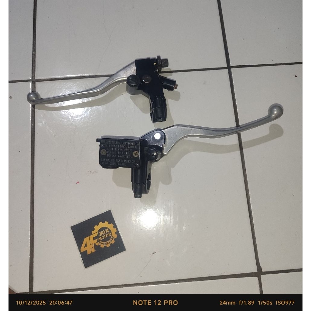 master rem depan+kopling honda cb 150r led