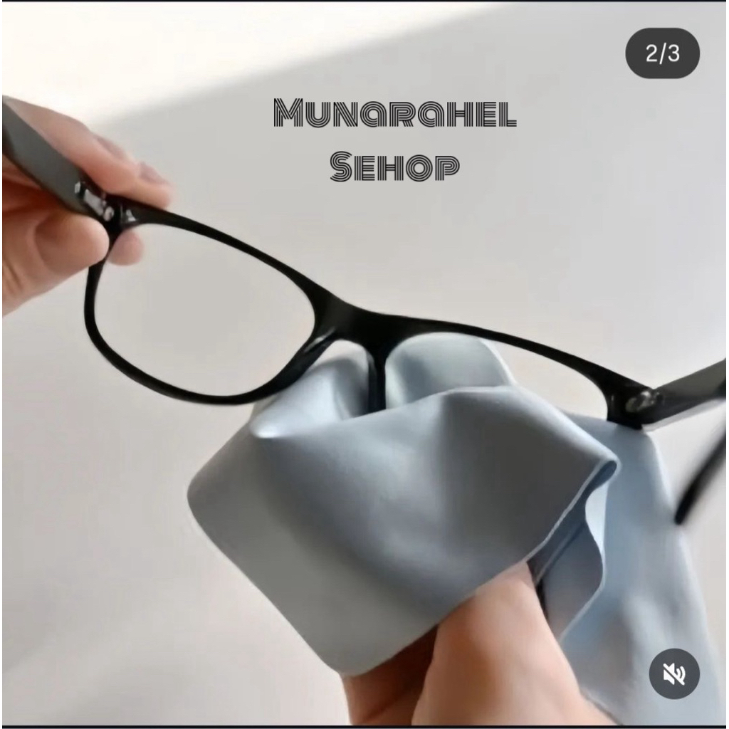 lap kacamata kain micro fiber perimium cepat berish