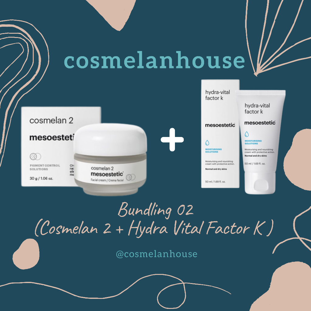 Bundling 02 Cosmelan 2 dan Hydra K Mesoestetic