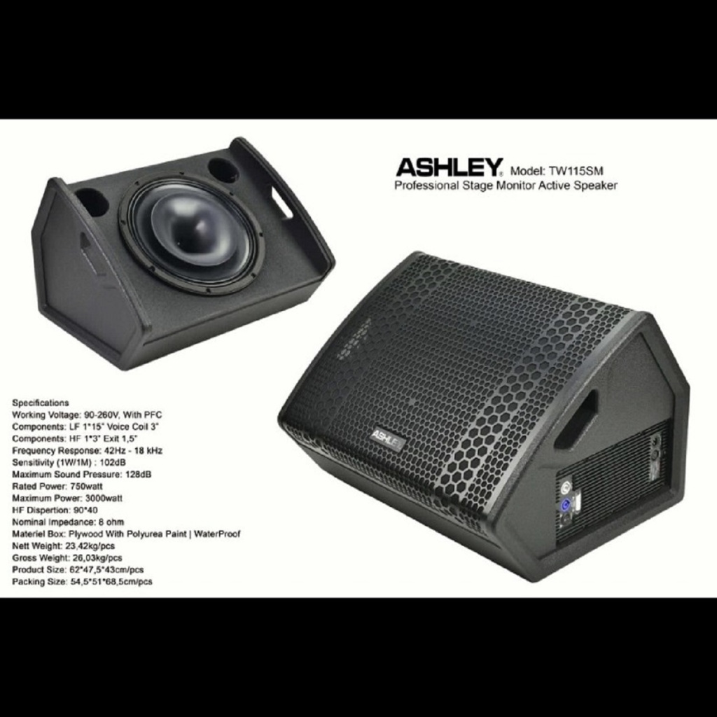 Speaker Aktif Ashley 15 Inch Monitor TW115SM