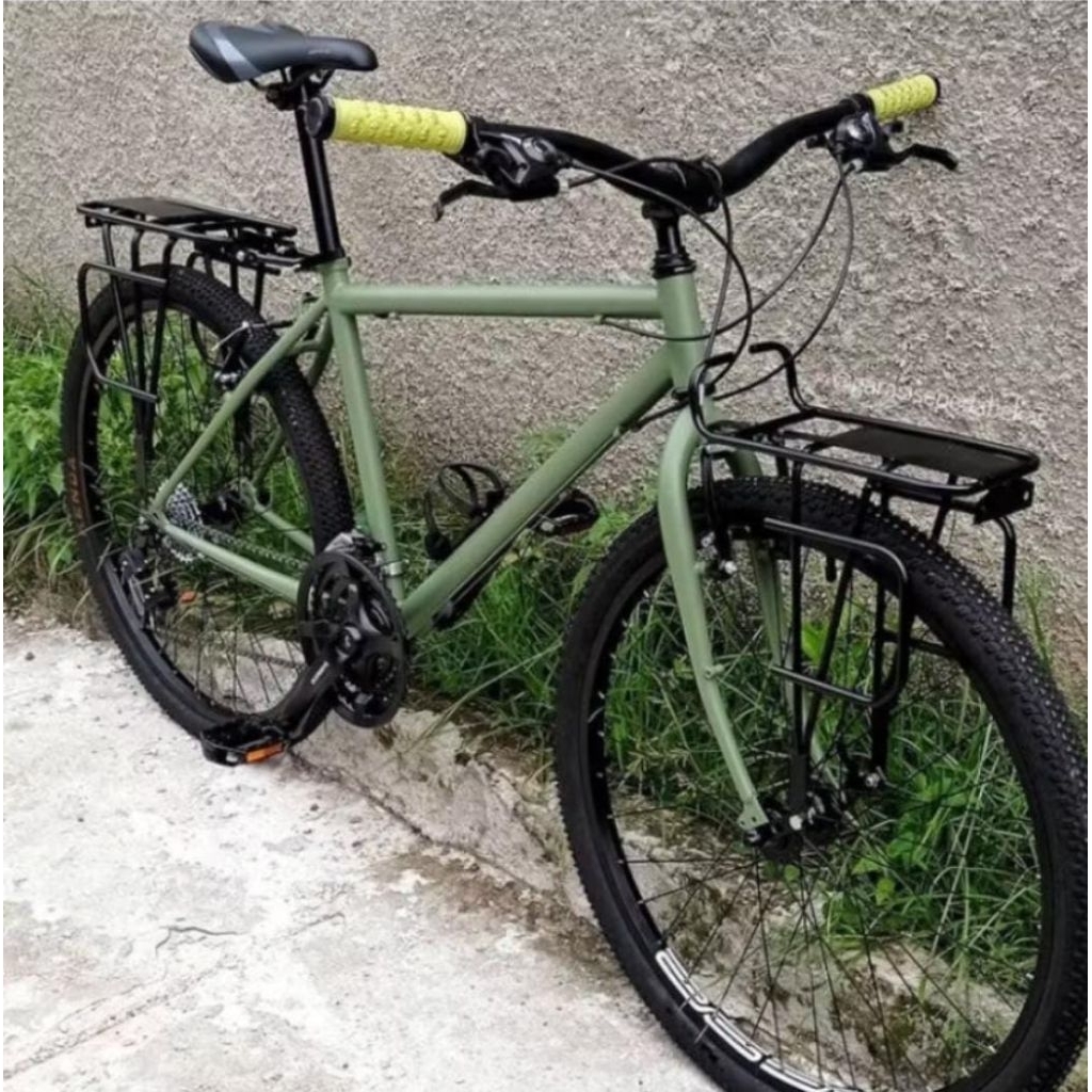 rak panier boncengan belakang sepeda mtb federal lipat