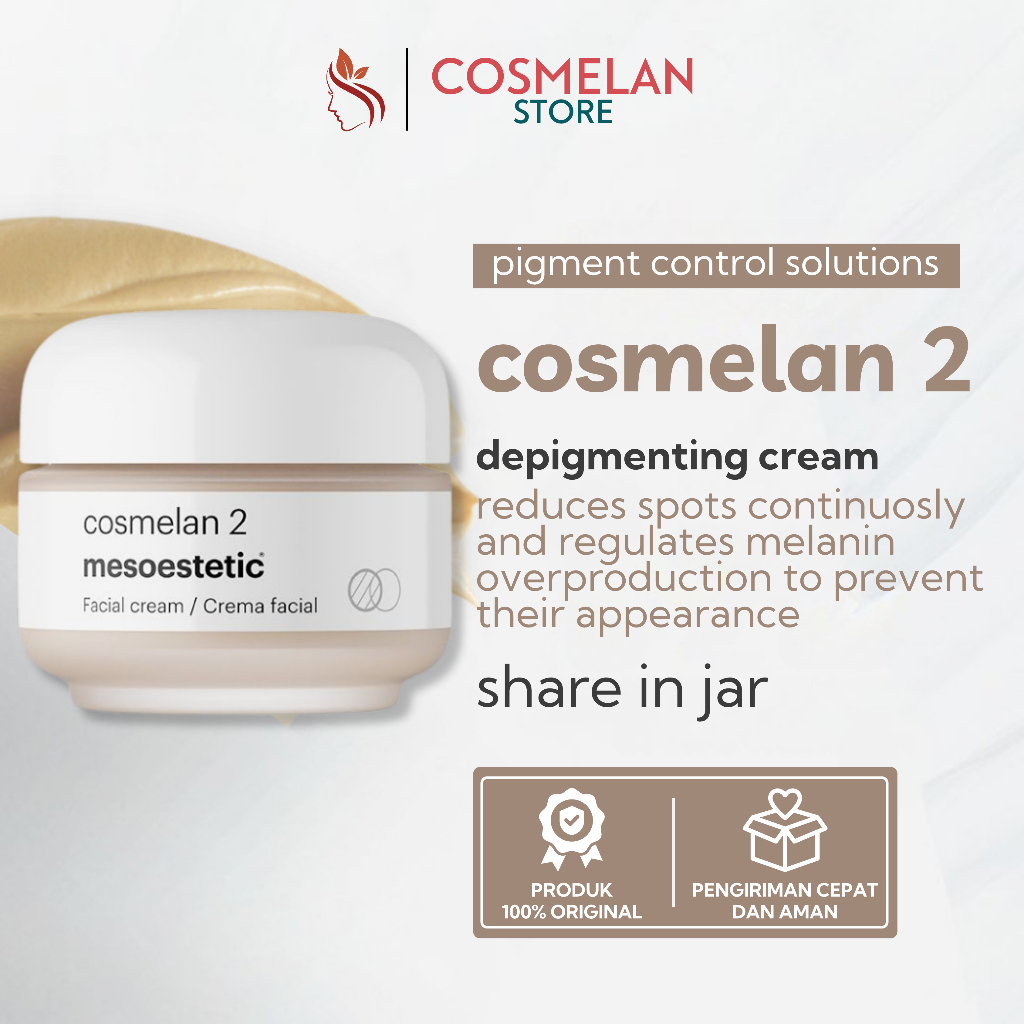 Cosmelan 2 Jar - Repack 100% ORIGINAL Mesoestetic