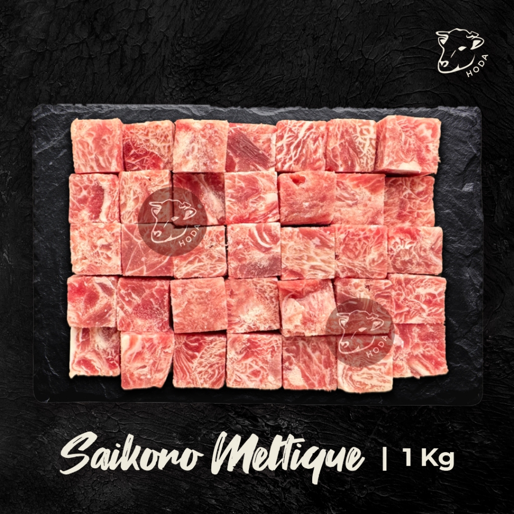 Saikoro Beef Wagyu Meltique Cube / Daging Kotak Premium | 1kg