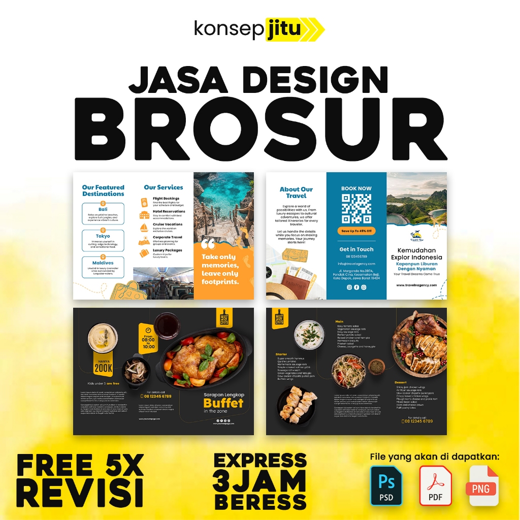 JASA DESAIN | JASA DESAIN BROSUR | JASA DESAIN FLYER | KONSEP JITU
