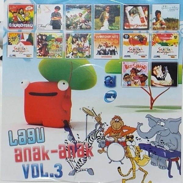 Kaset MP3 Rohani Lagu Sekolah Minggu Anak vol 3 Sunday School Kids Song