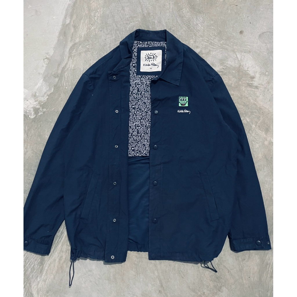 coach jacket keith haring