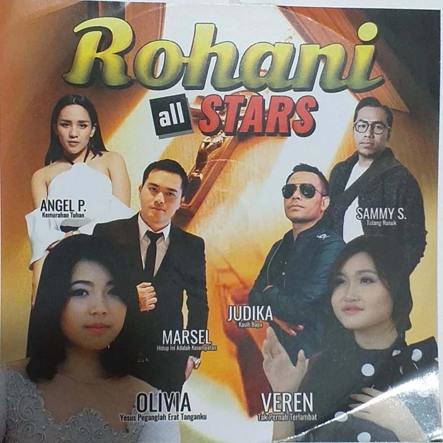 Kaset CD Lagu Rohani All Stars Kumpulan