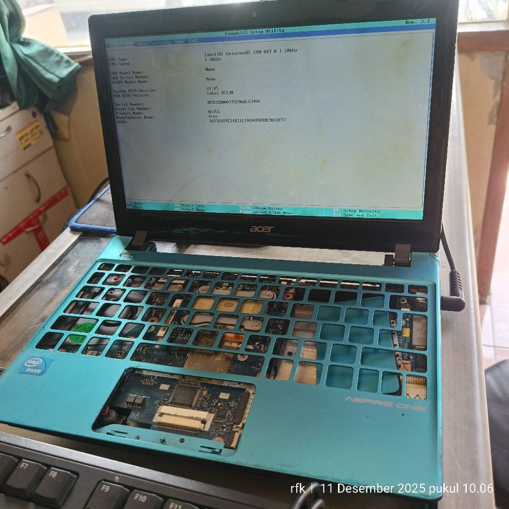 Motherboard Acer 756