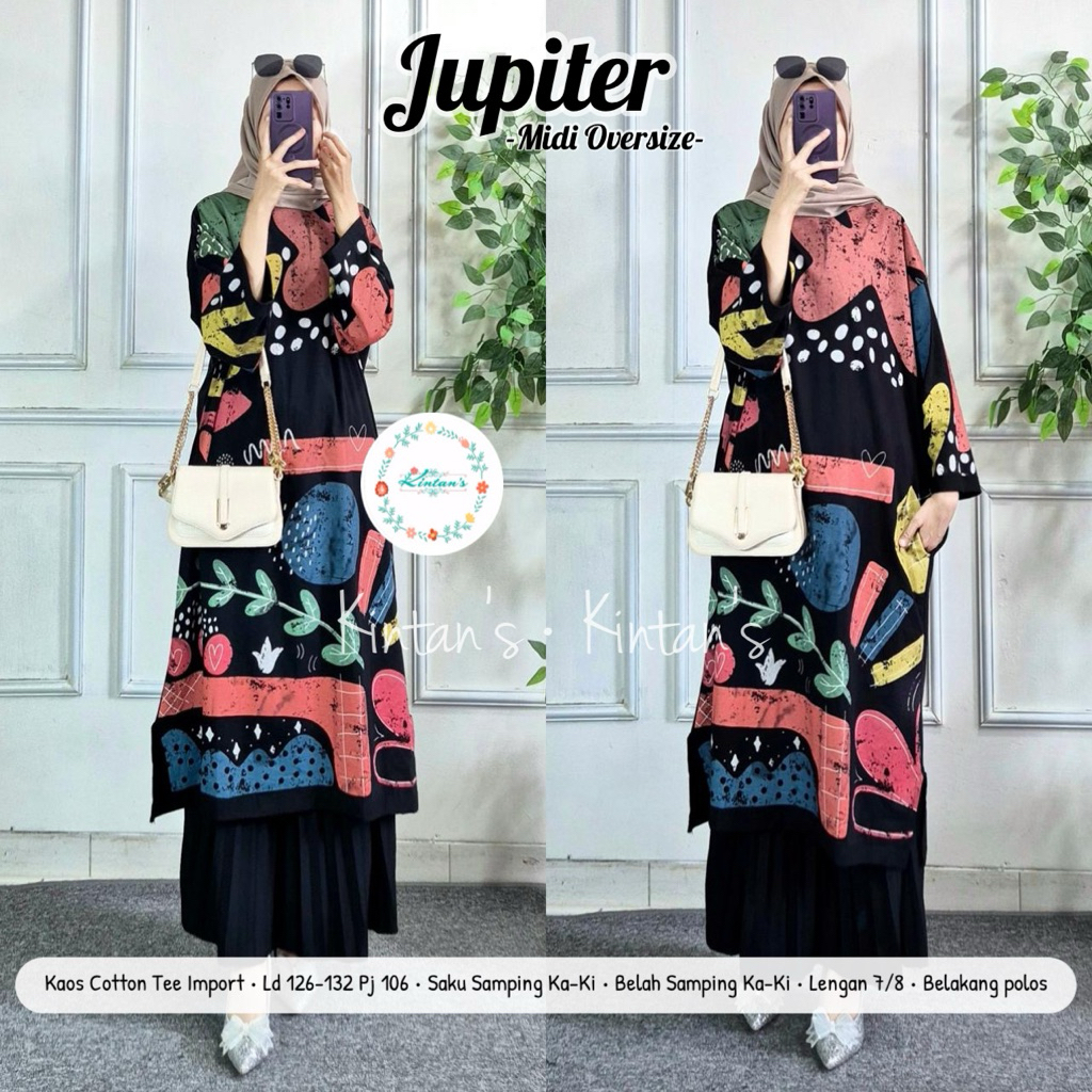 LONG TUNIK DRESS / MIDI TUNIK / MIDI OVERSIZE / KAOS TUNIK / KAOS OVERSIZE / KAOS KATUN IMPORT / KAO
