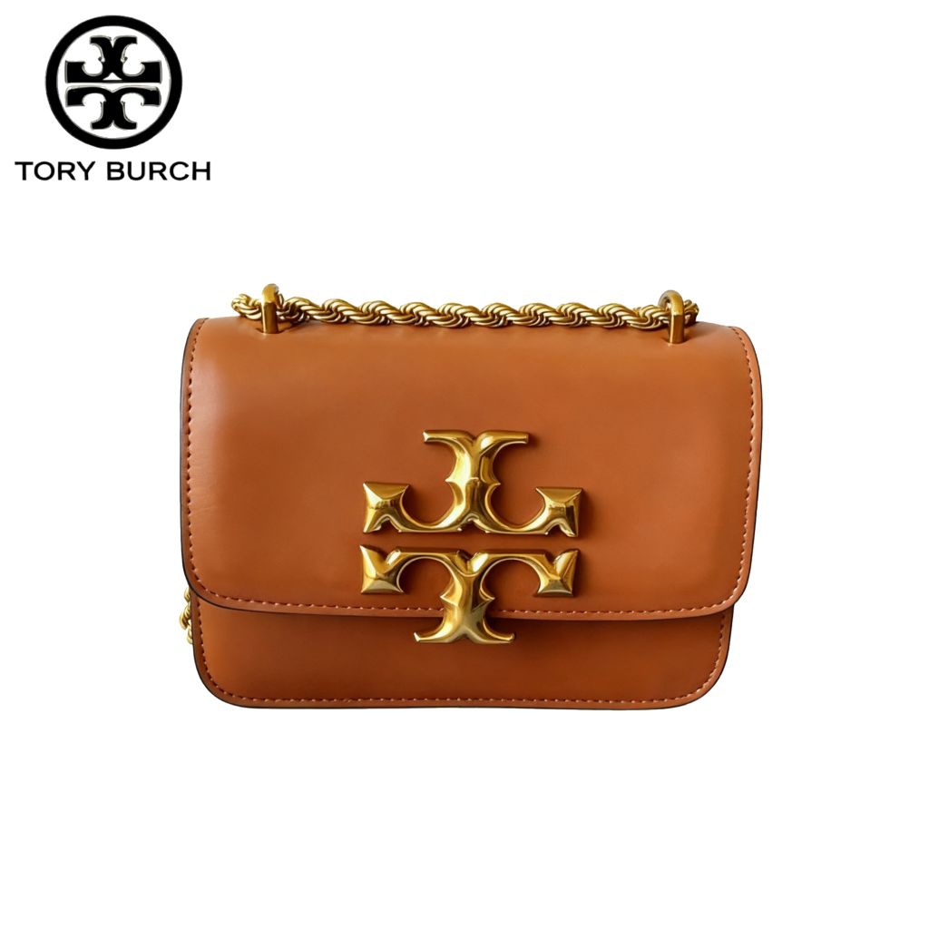 Tas Selempang Wanita Tory Burch Kira Bag Brown / Tory Burch Kira Mini Bag / Tory Burch Kira / Tas To