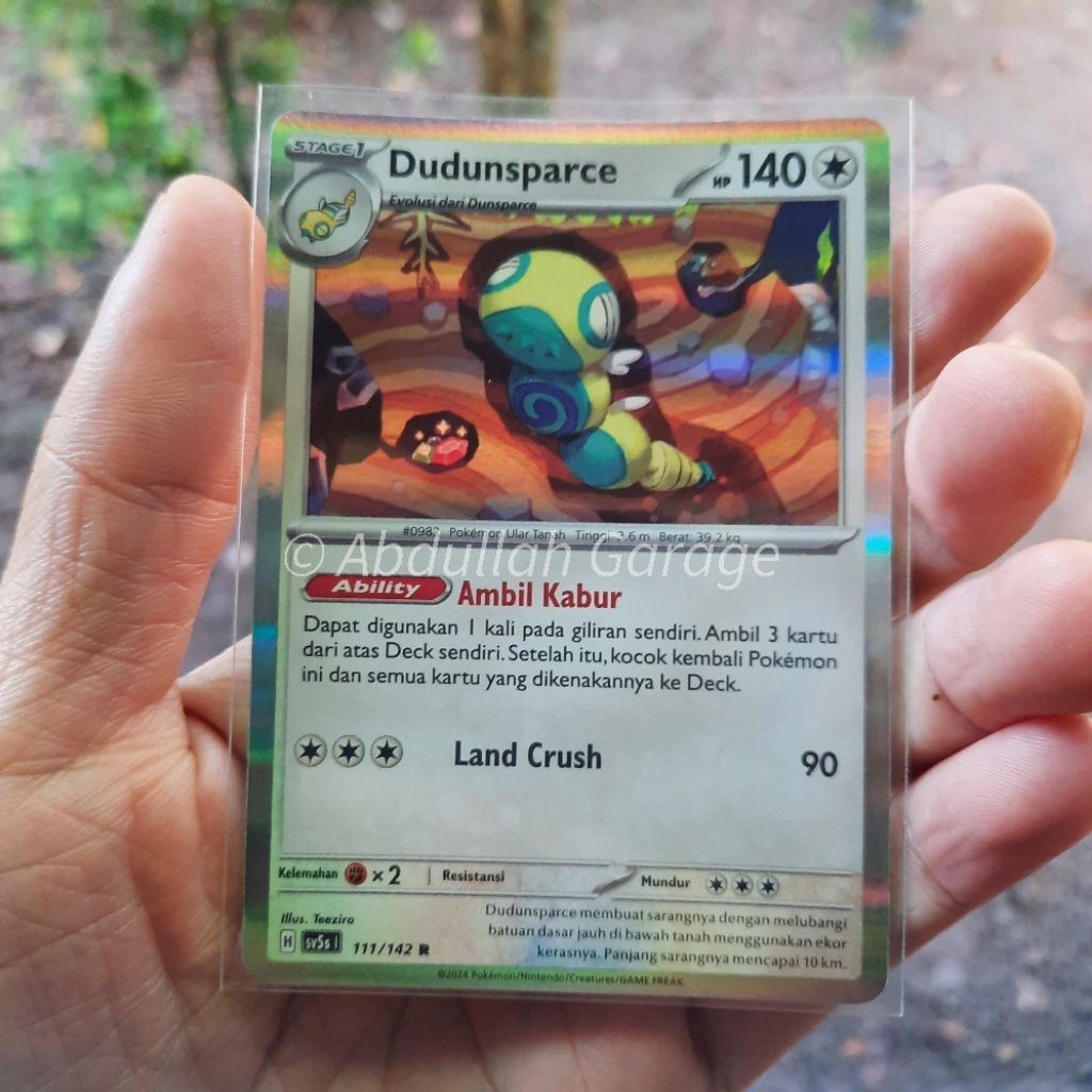 POKEMON DUDUNSPARCE RARE / R IND TCG