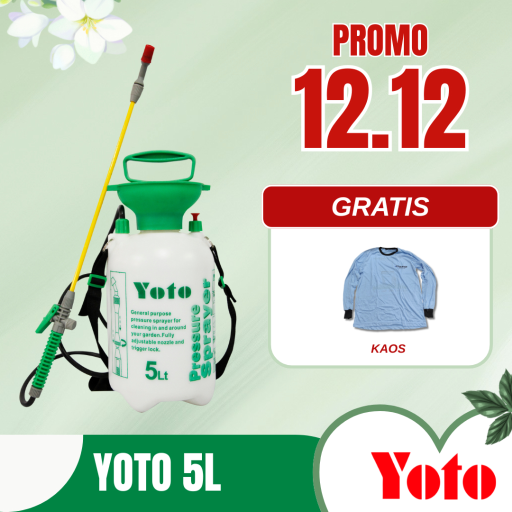 YOTO 5 Liter - Manual Sprayer