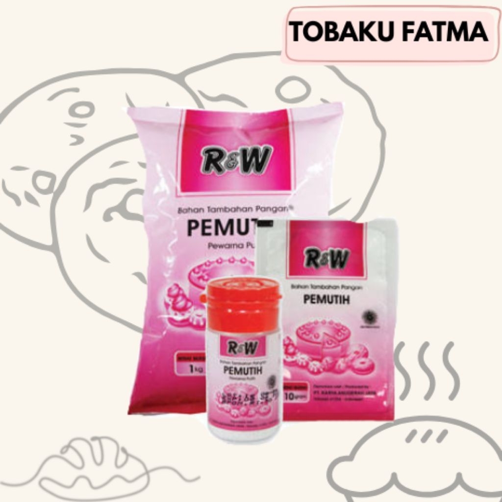 pemutih makanan rajawali rw r&w