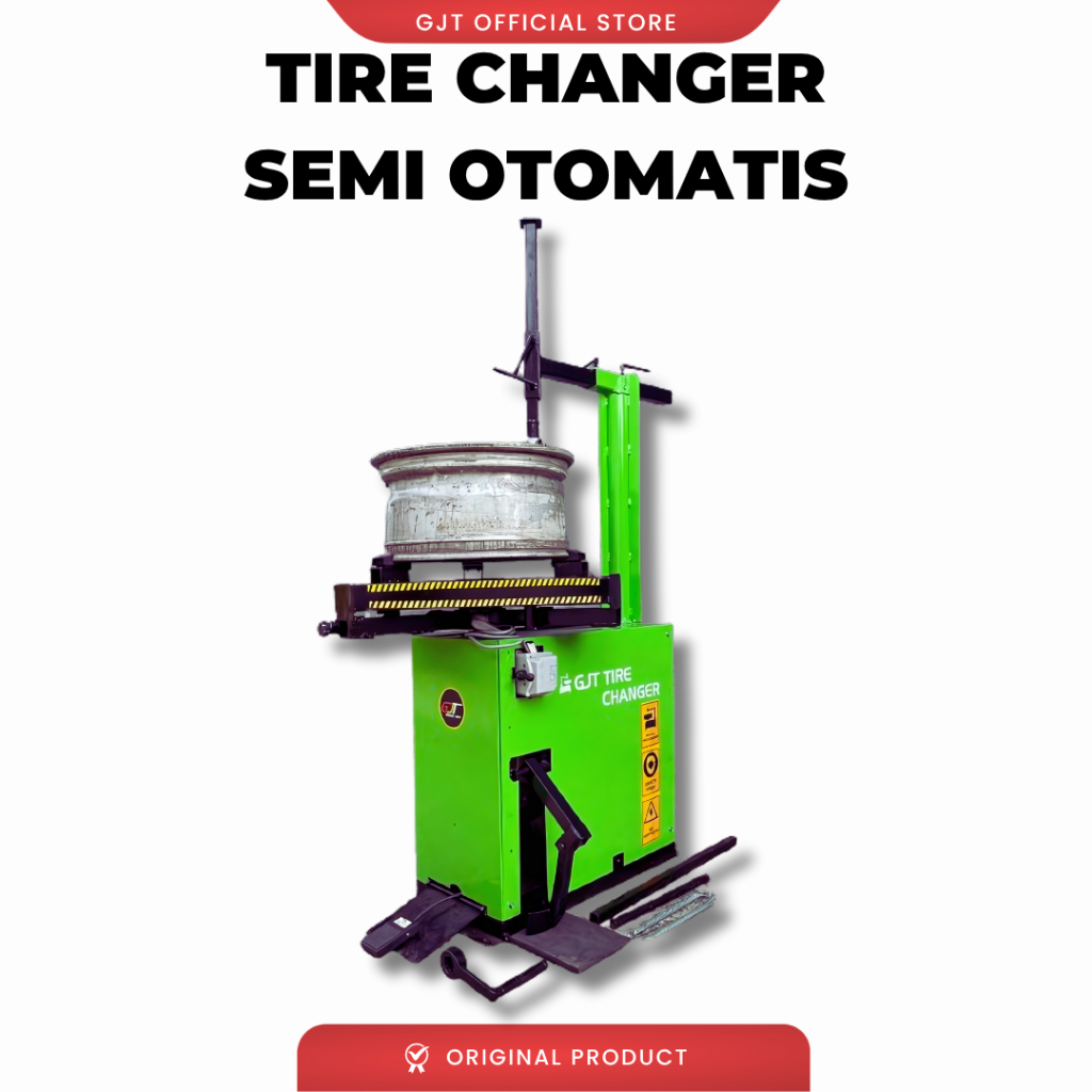 Alat Buka Pasang Ban motor mobil Semi Otomatis TyreChanger Semi otomatis