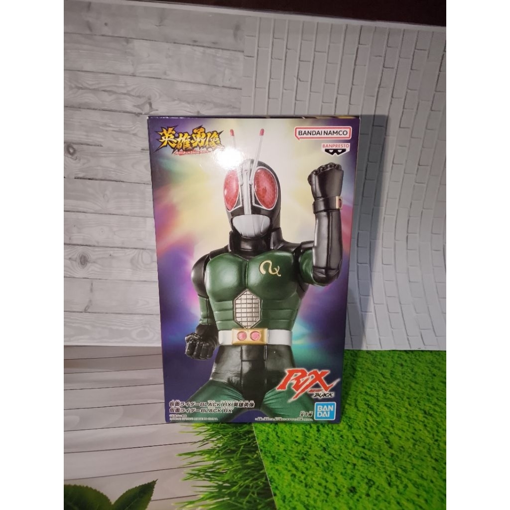 Action figure Kamen rider black RX Hero brave